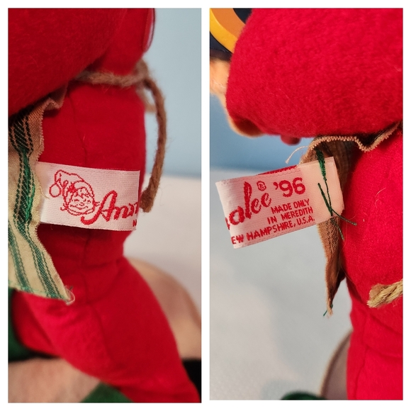 1996 Annalee Santa Claus Doll Painting Sailboat Boat Vintage 90s Christmas - Picture 8 of 8